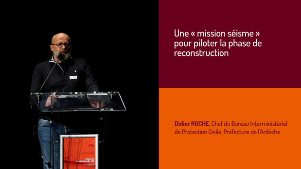 Une  mission sisme  pour piloter la phase de reconstruction