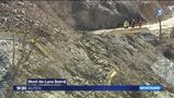 2.000m3 de terre et de roches glissent sur la route de secours du Chambon