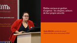 Mdias sociaux en gestion d'urgence : les citoyens, acteurs de ...