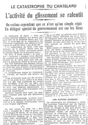 Le Petit Dauphinois du 19/03/1931