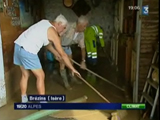 Orages et inondations dans le nord Isre dbut septembre 2008